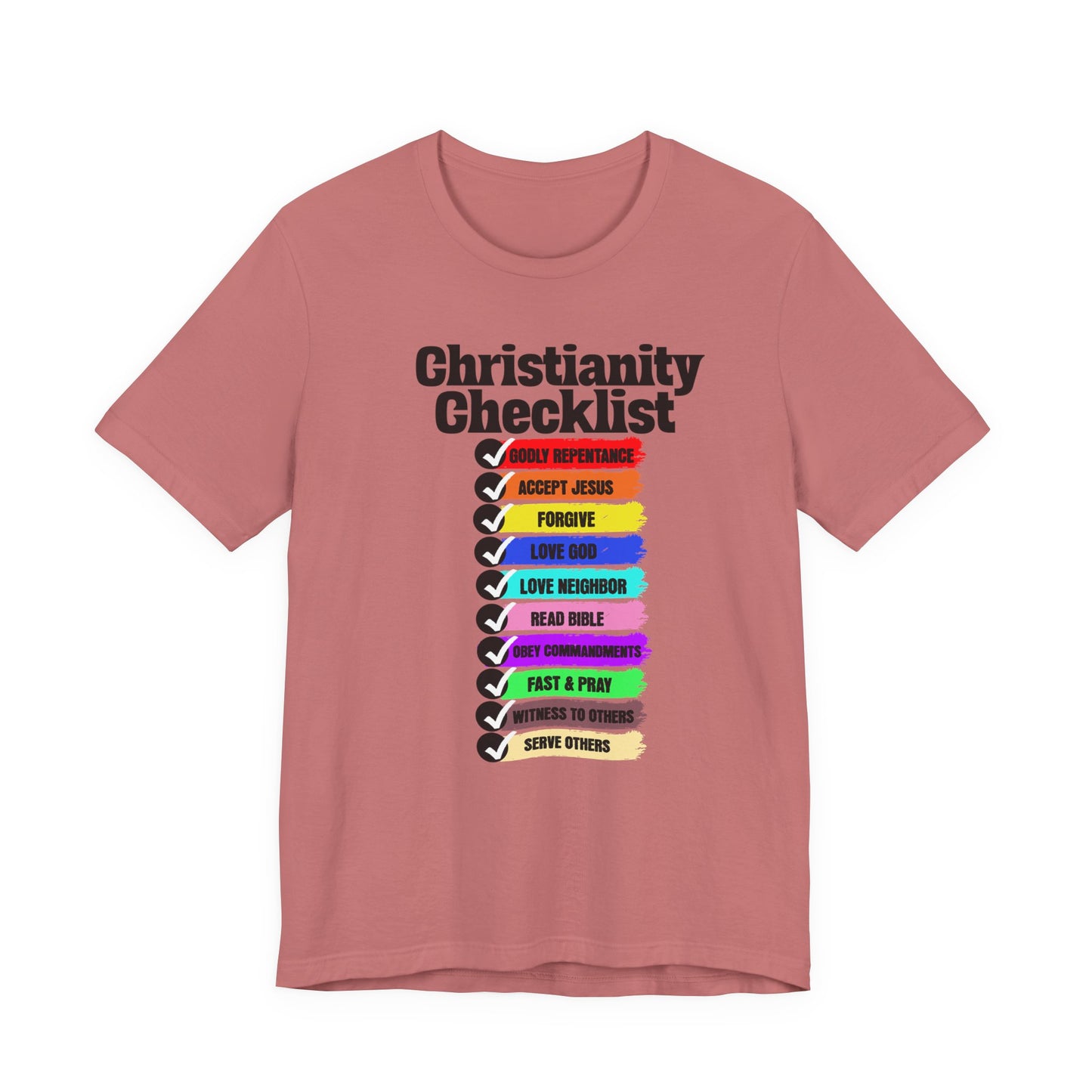 Christianity Checklist, Faith-Based, Repentance