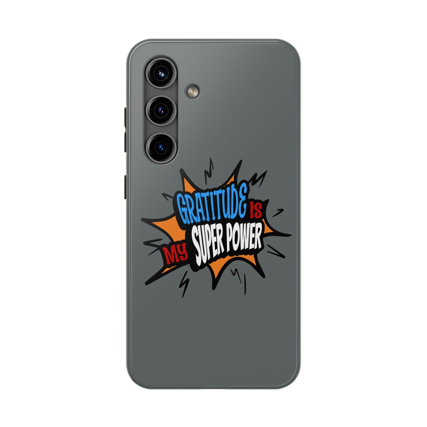 Gratitude is My Superpower, Phone Case, Christian, Faith-Based