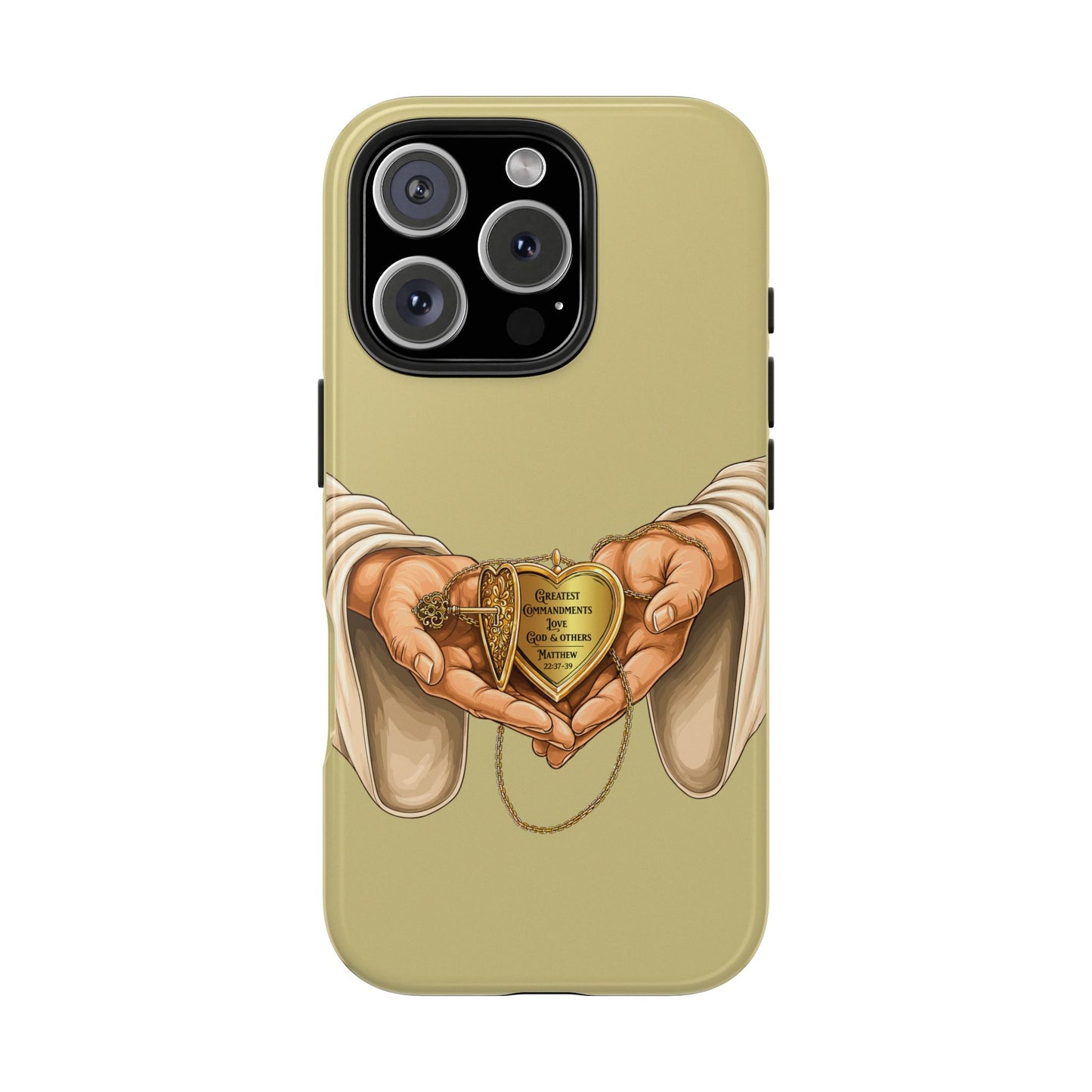 Greatest Commandments-Love God & Others, Phone Case, Christian, Faith-Based
