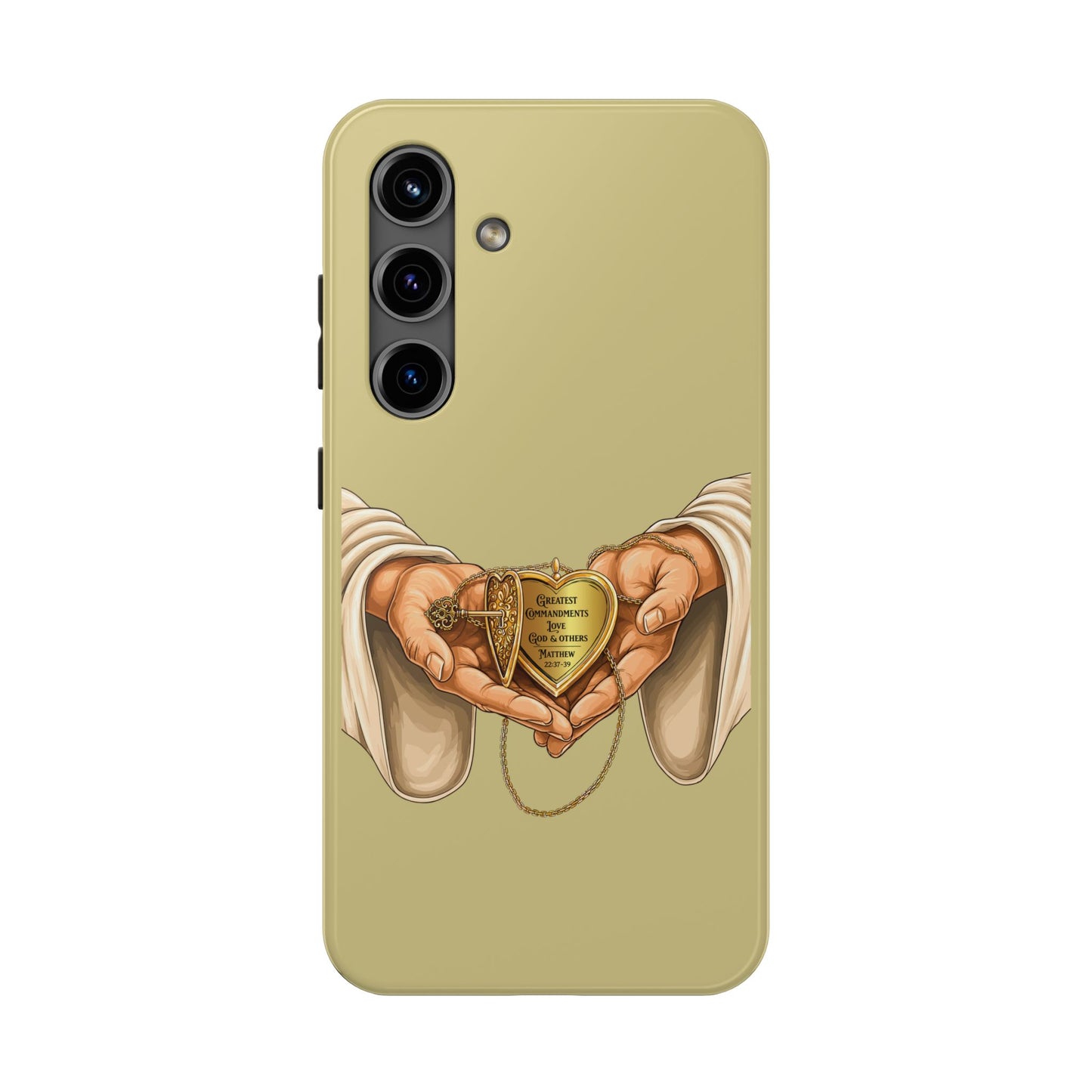 Greatest Commandments-Love God & Others, Phone Case, Christian, Faith-Based
