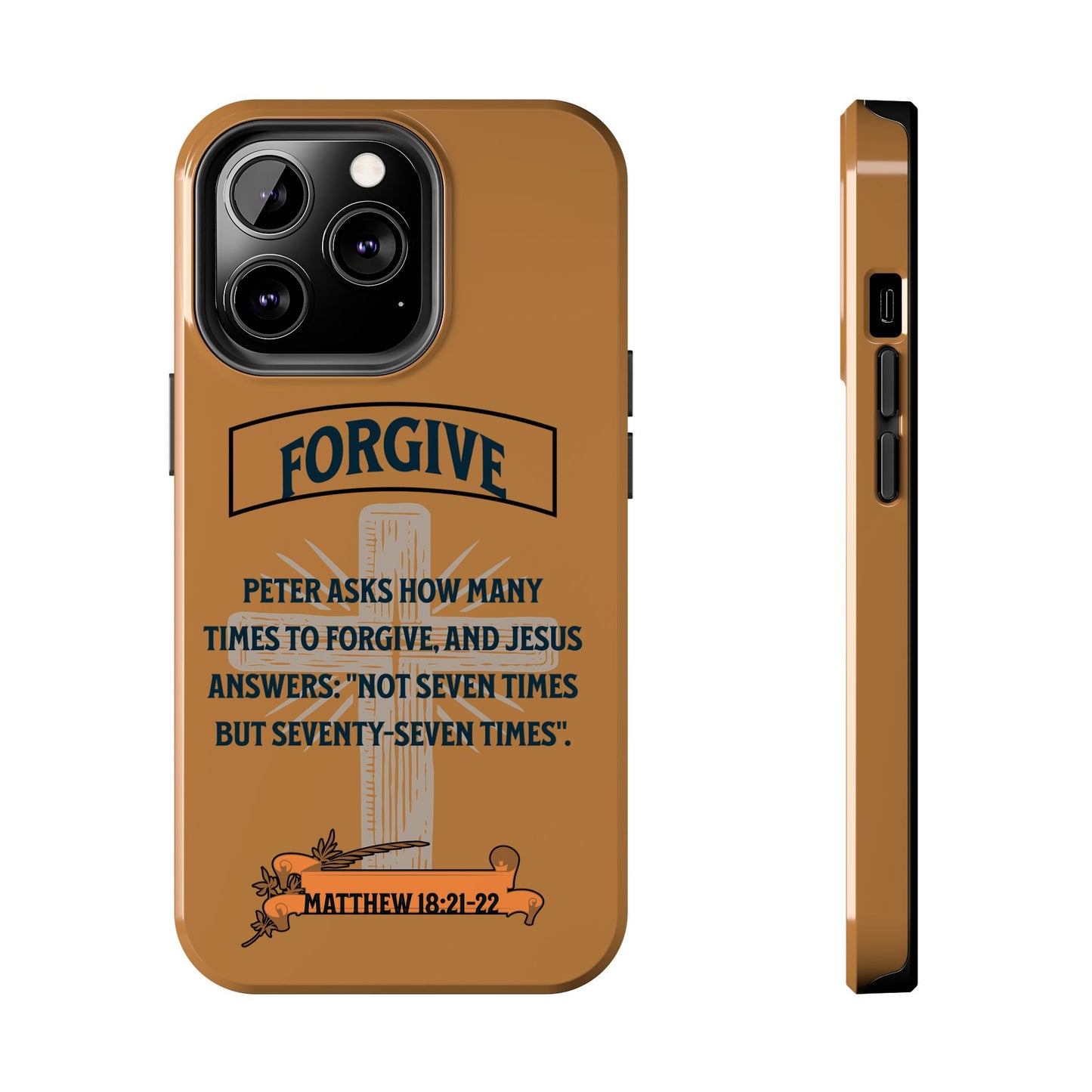 Forgive, Phone Case, Christian, Faith-Based