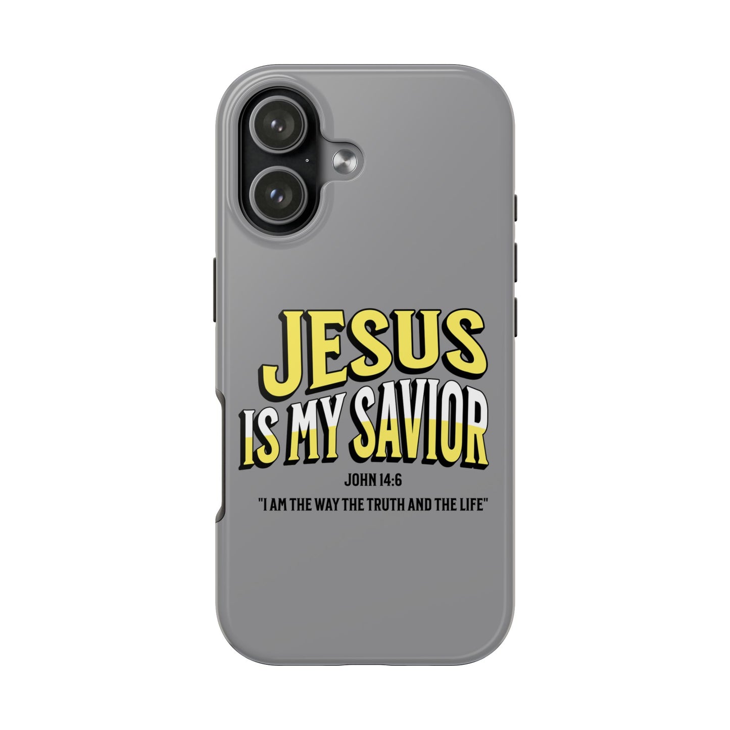 Jesus Is My Savior, Phone Case, Christian, Faith-Based