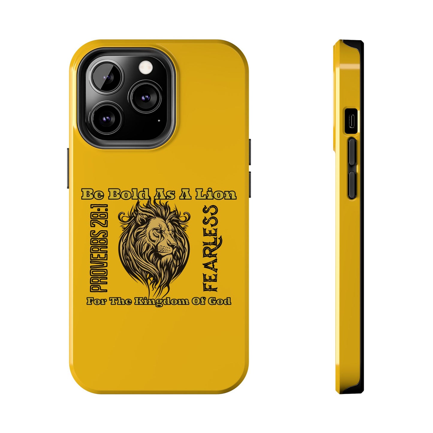 Be Bold For the Kingdom of God, Phone Case, Christian, Faith-Based