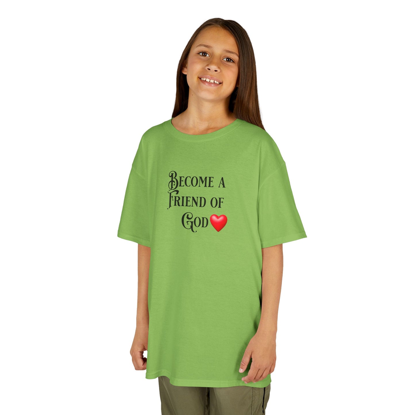 Become a Friend of God, Jesus T-Shirt, Faith, Inspiration, Jesus, Faith-Based