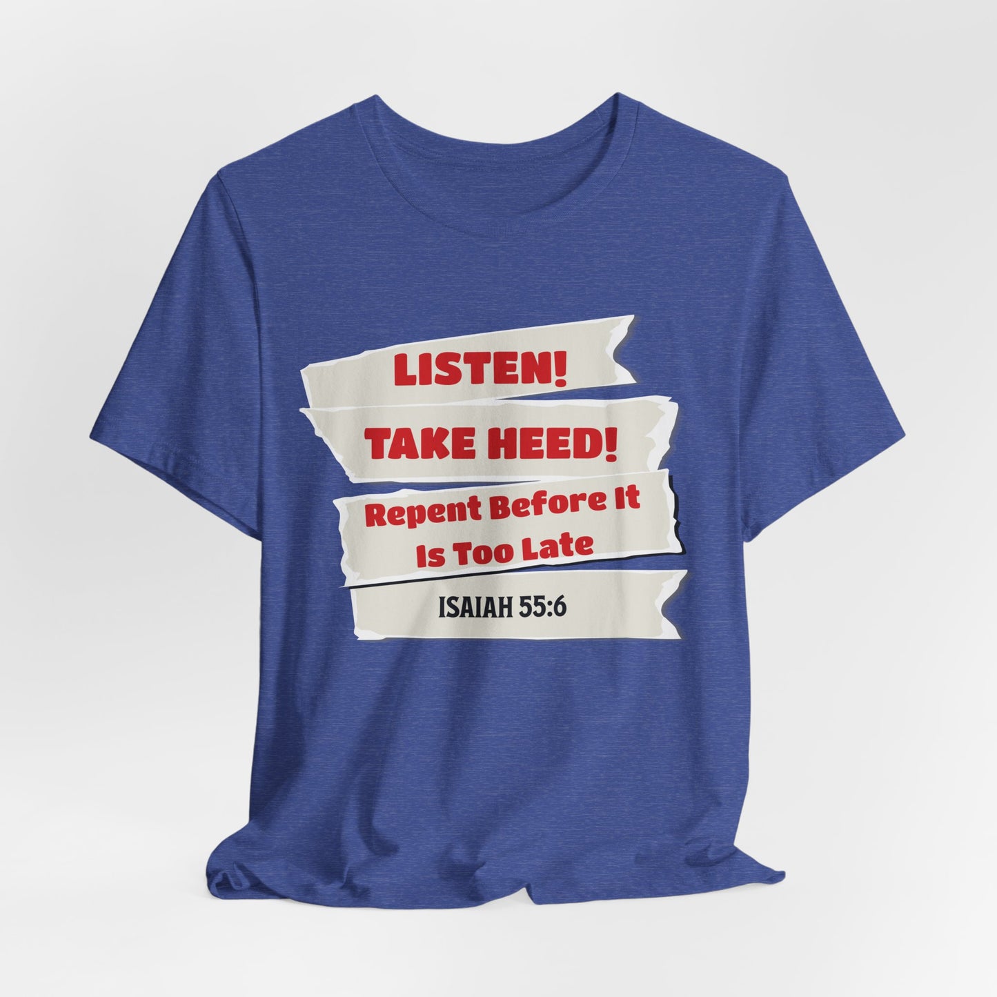 Listen-Take Heed, Christian, Faith-Based, Repentance