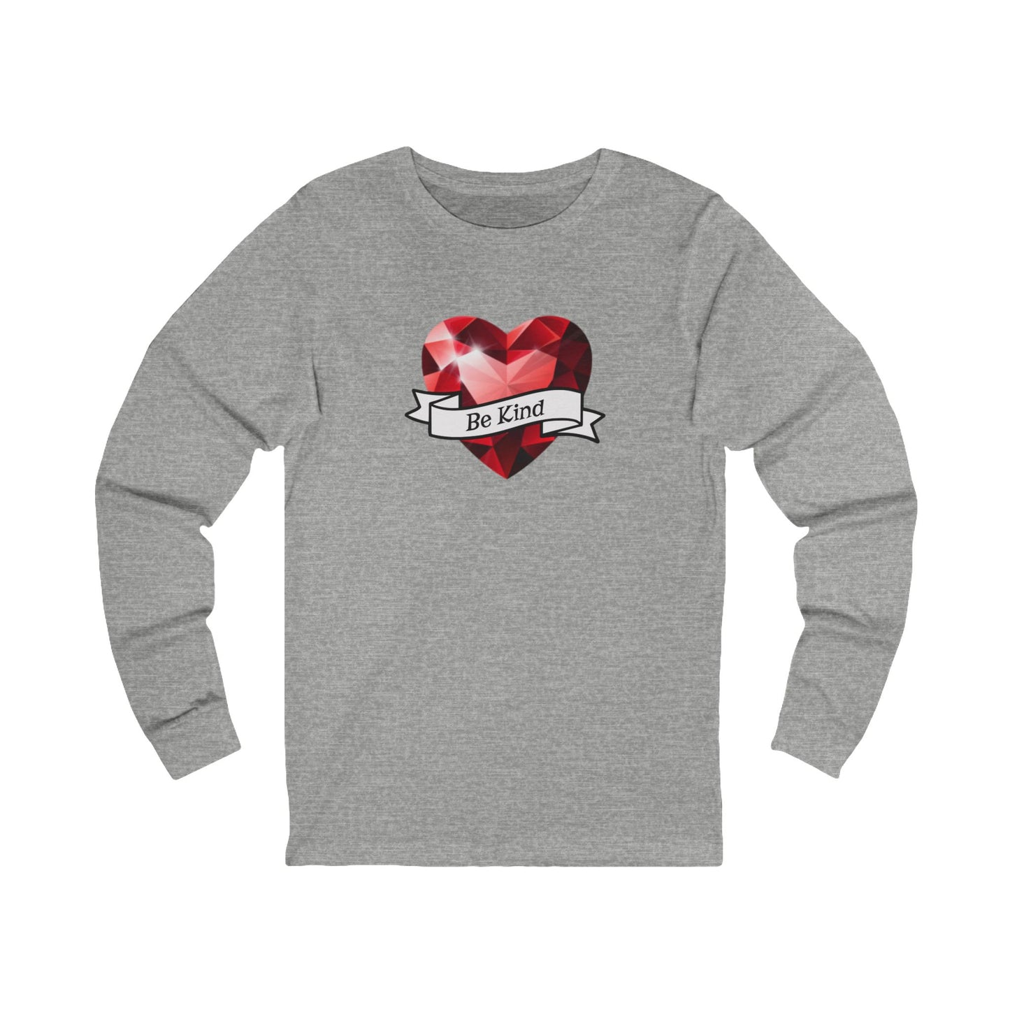 Be Kind, Long Sleeve Tee — Faith-Based Christian Message Shirt