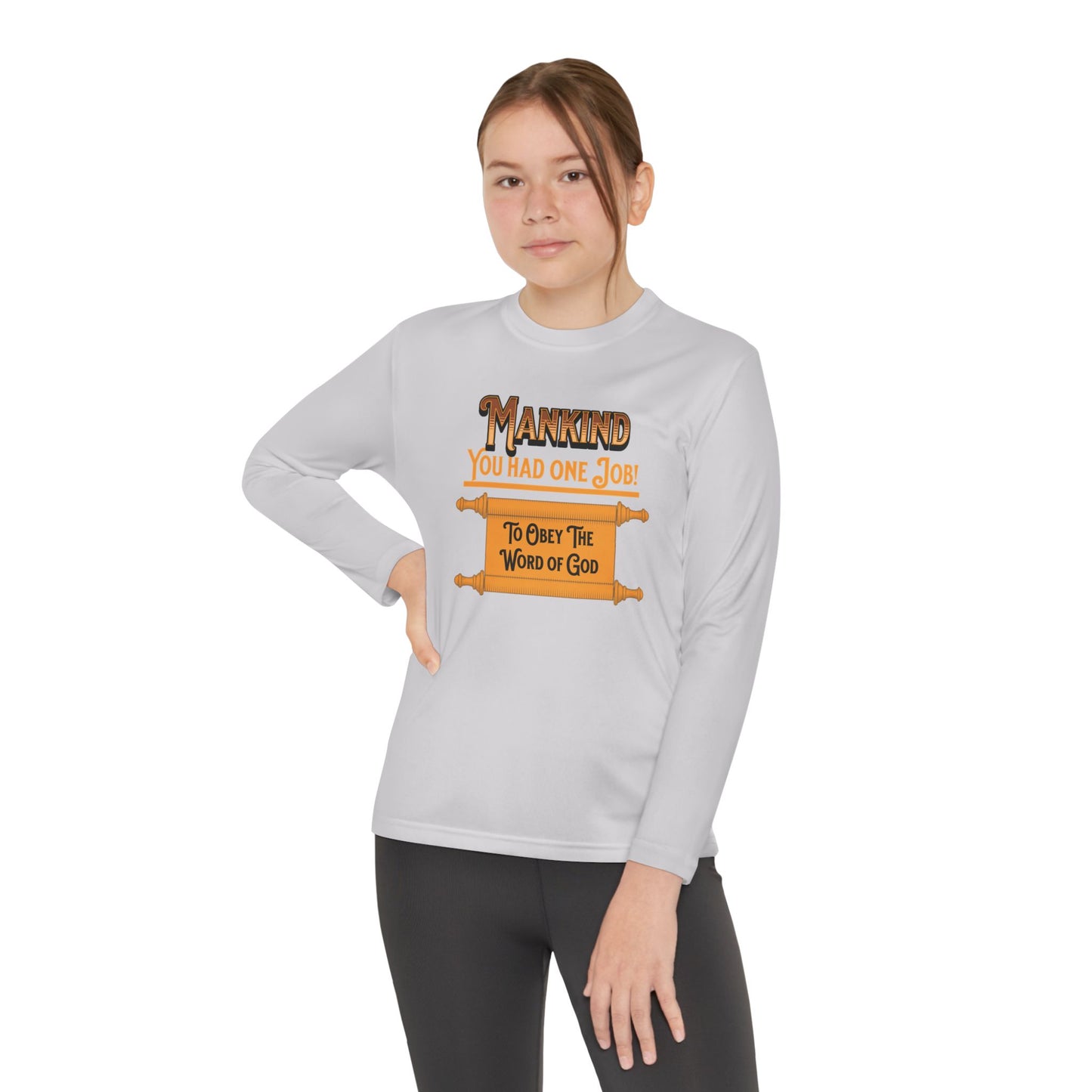 You Had One Job!, Youth Long Sleeve Tee — Christian, Faith-Based