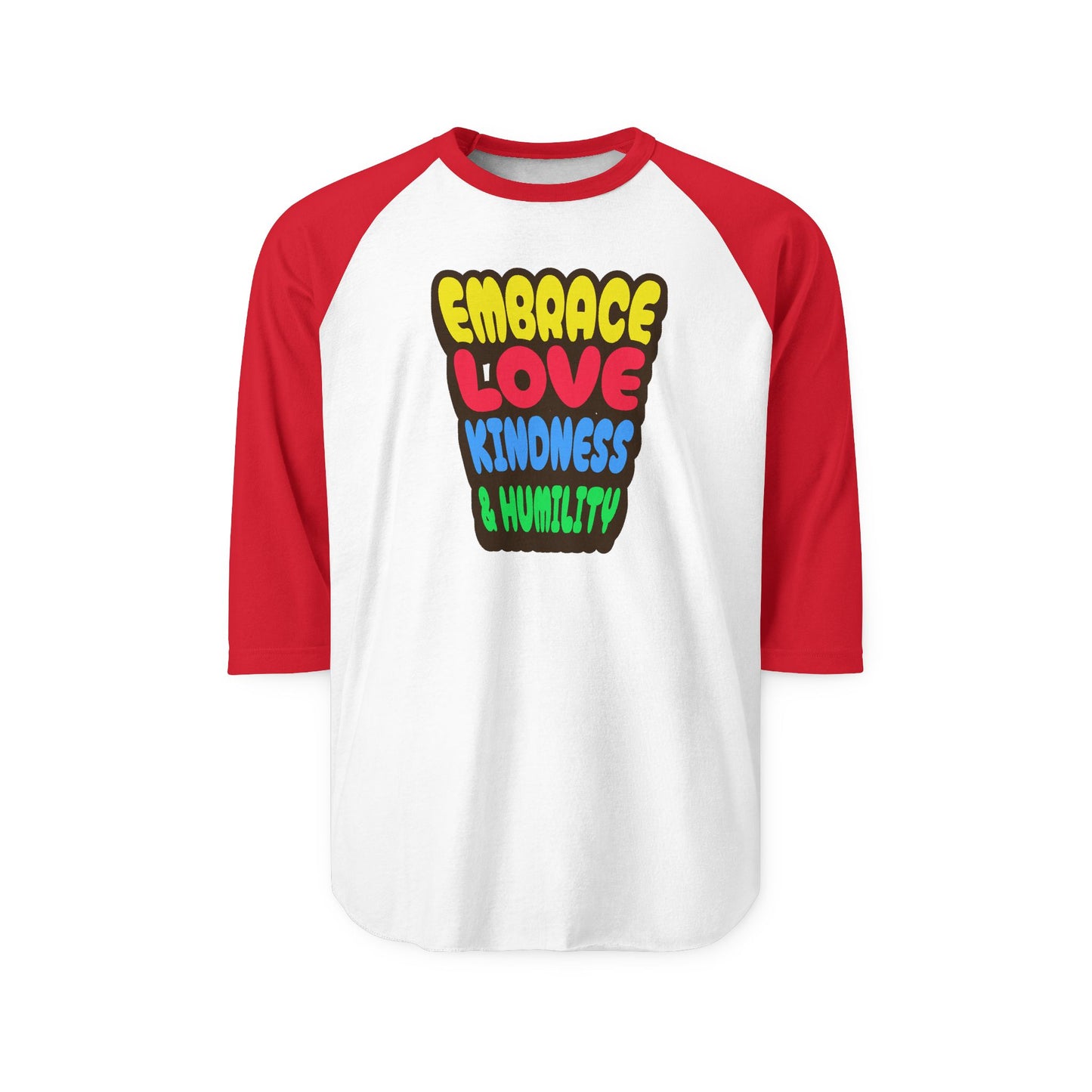 Embrace, Love, Kindness & Humility, Christian T-Shirt, Faith-Based