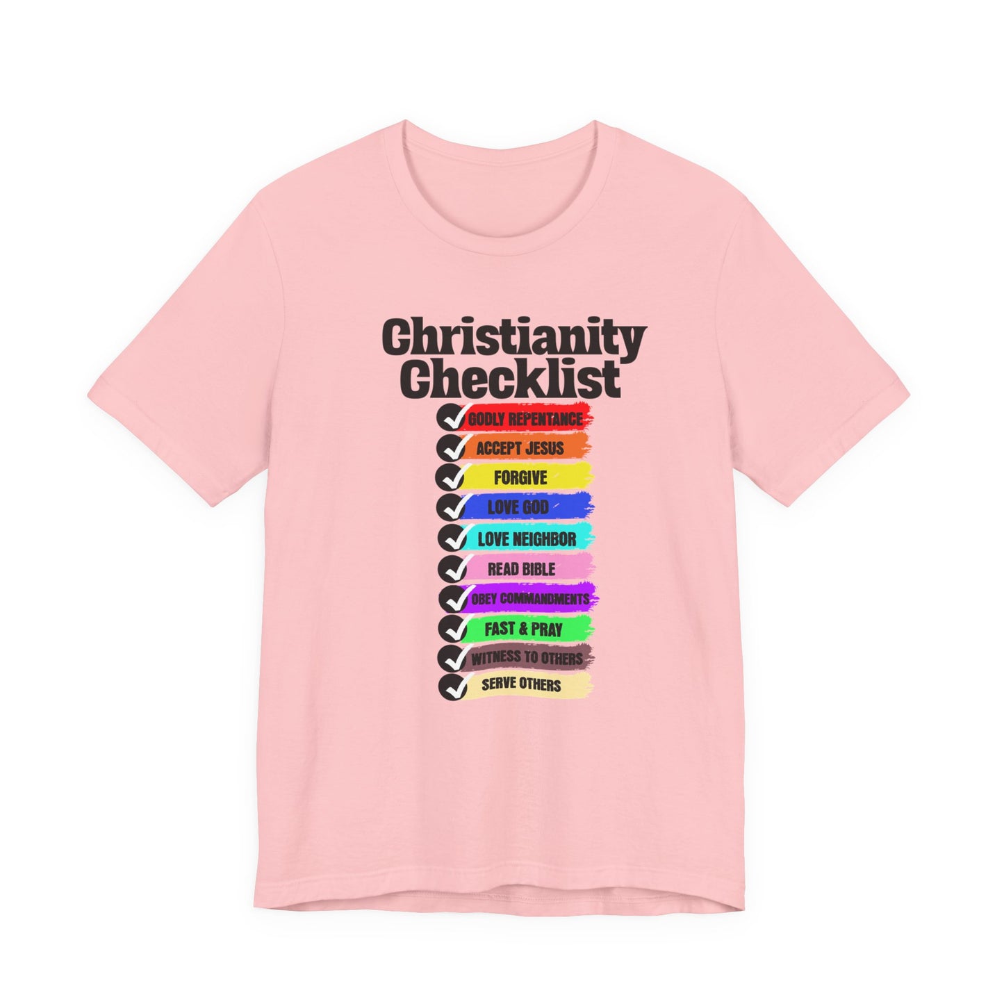 Christianity Checklist, Faith-Based, Repentance