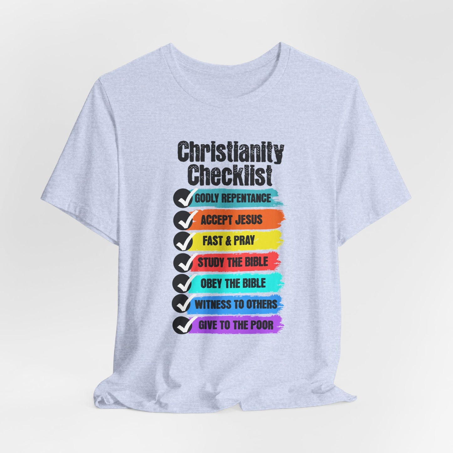 Christianity Checklist, Faith-Based, Repentance