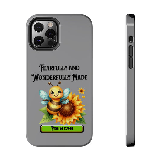 Fearfully and Wonderfully Made, Phone Case, Christian, Faith-Based