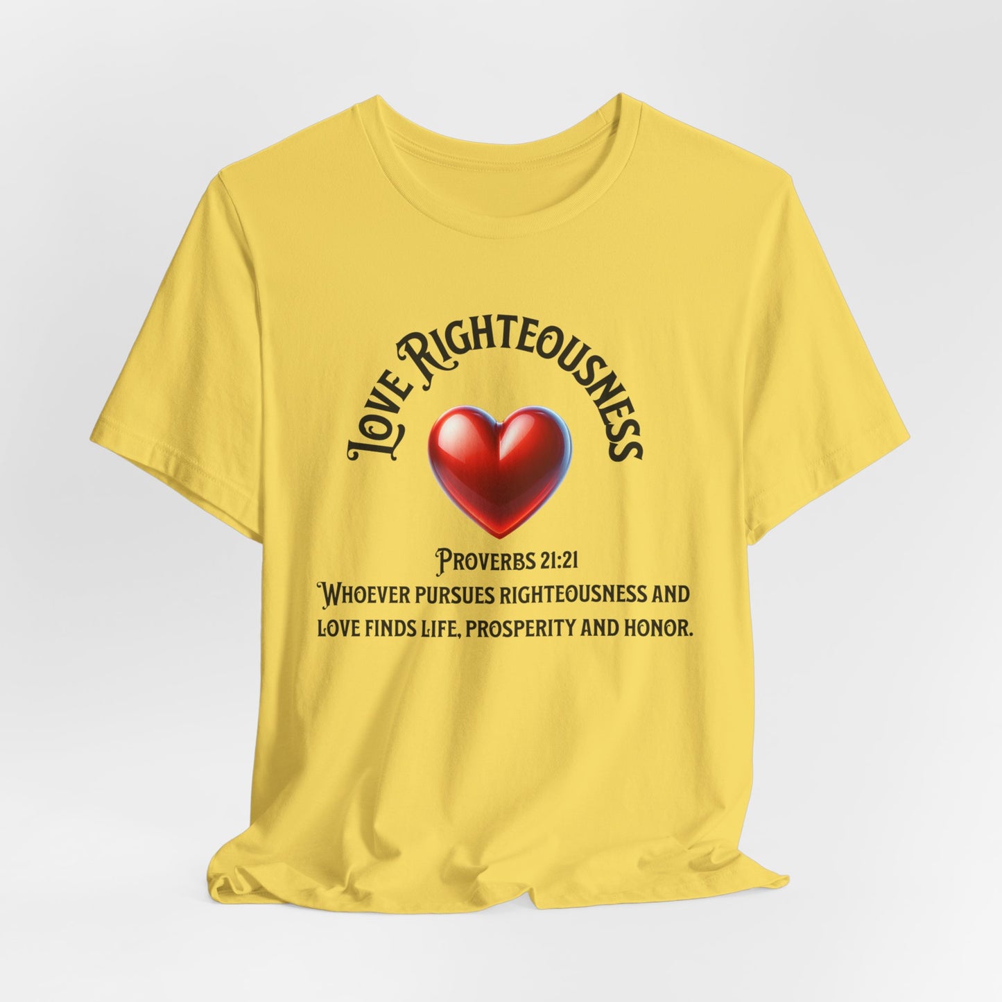 Love Righteousness, Christian, Faith-Based, Motivational