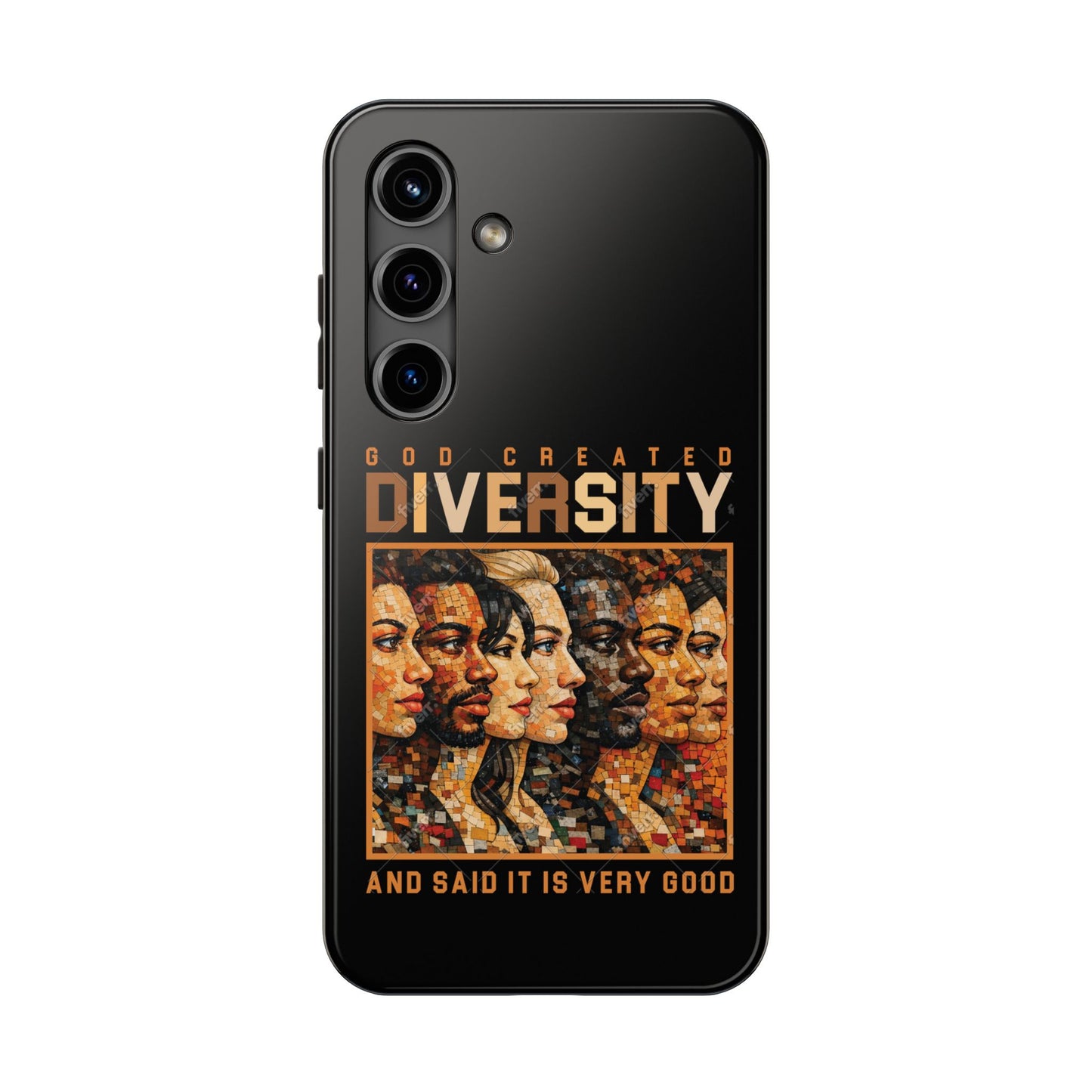 God Created Diversity and Said It Is Very Good, Phone Case, Christian, Faith-Based