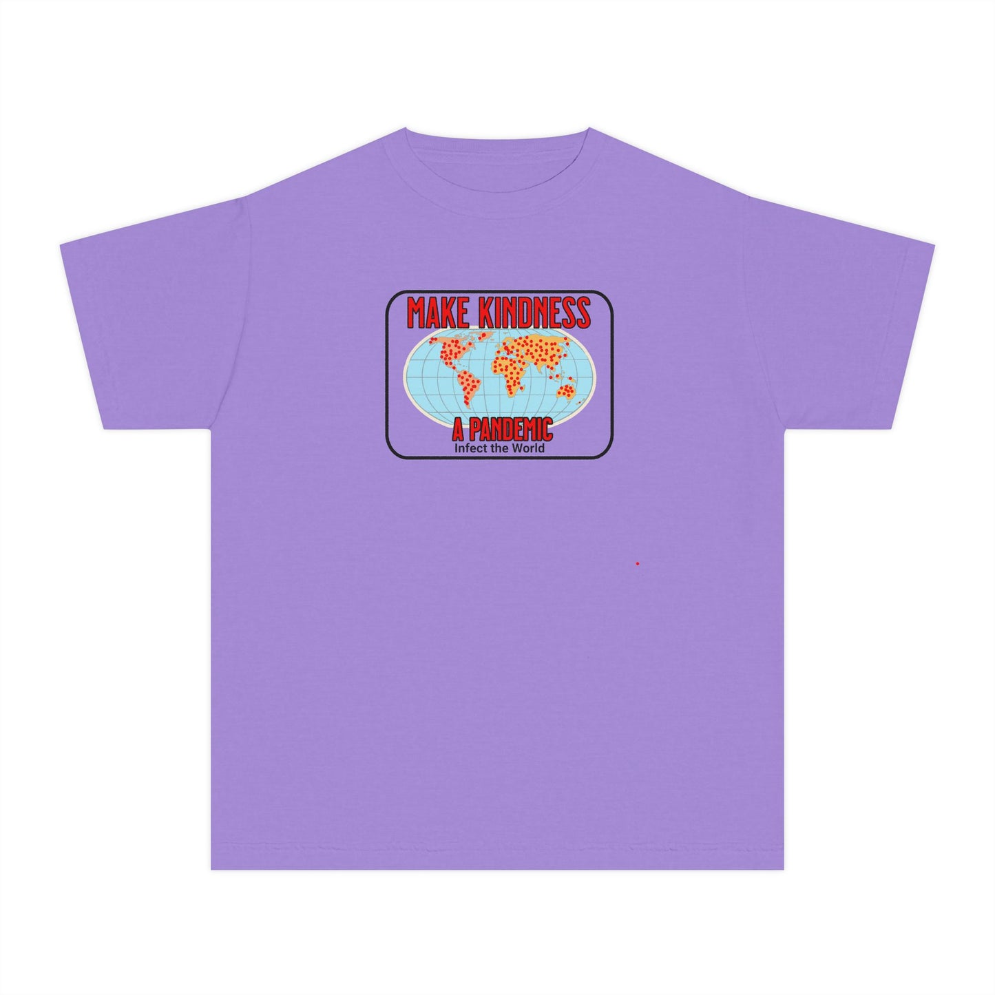 Youth Tee — "Make Kindness A Pandemic", Faith-Based