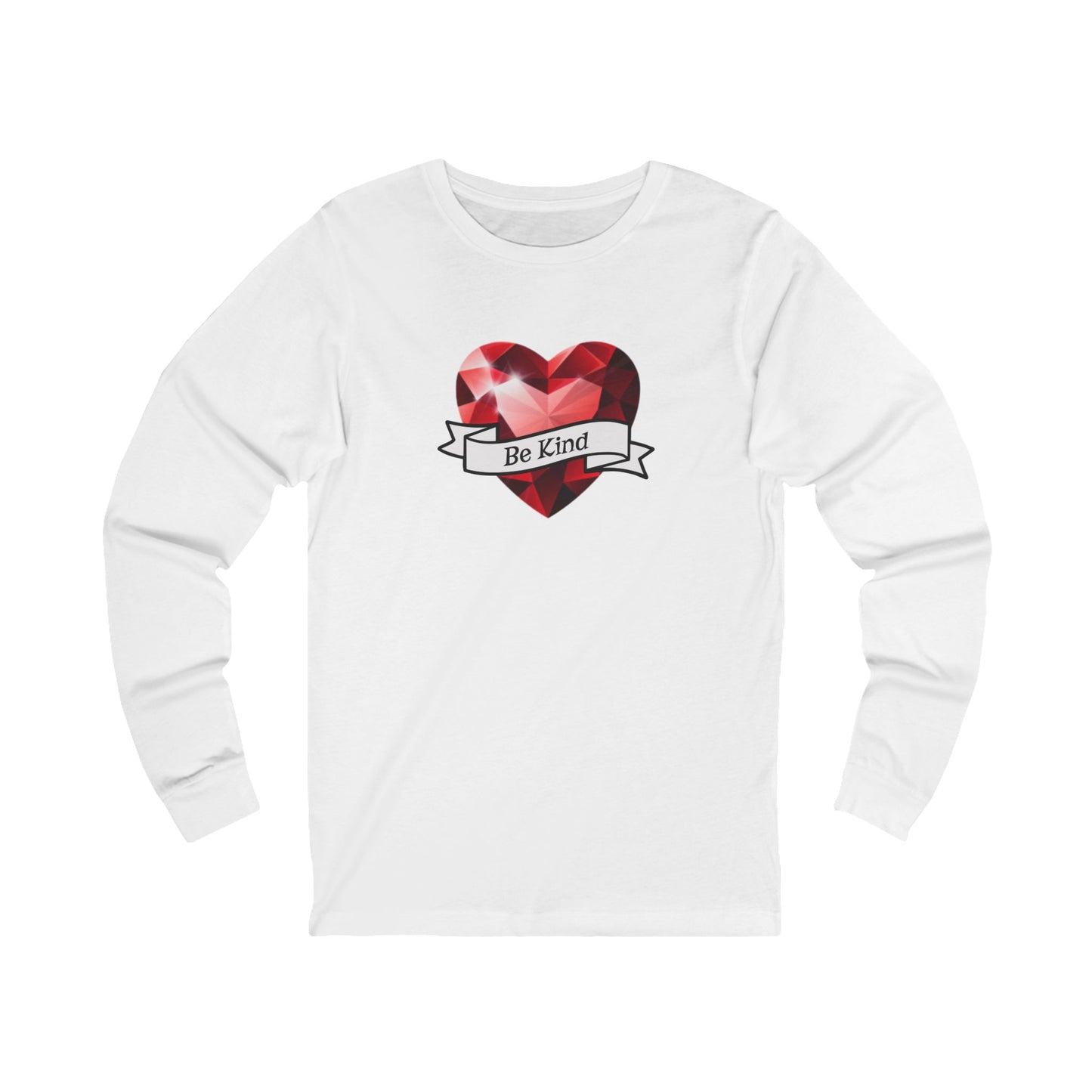 Be Kind, Long Sleeve Tee — Faith-Based Christian Message Shirt