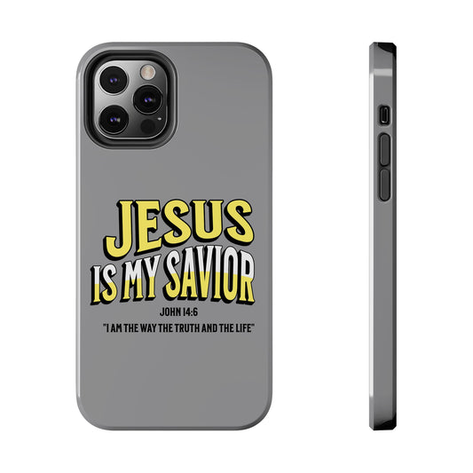 Jesus Is My Savior, Phone Case, Christian, Faith-Based