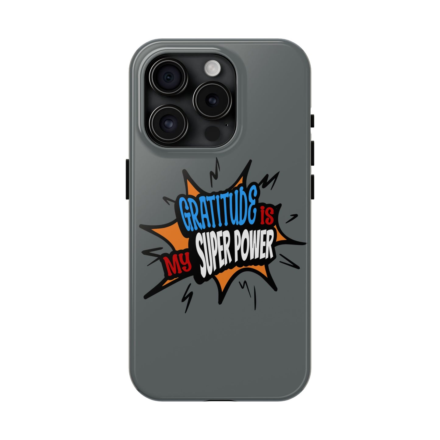 Gratitude is My Superpower, Phone Case, Christian, Faith-Based