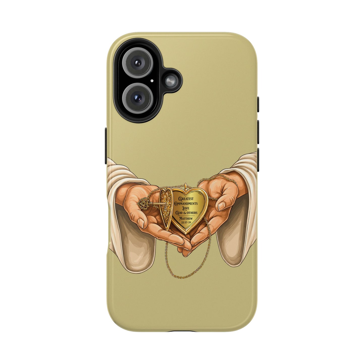 Greatest Commandments-Love God & Others, Phone Case, Christian, Faith-Based