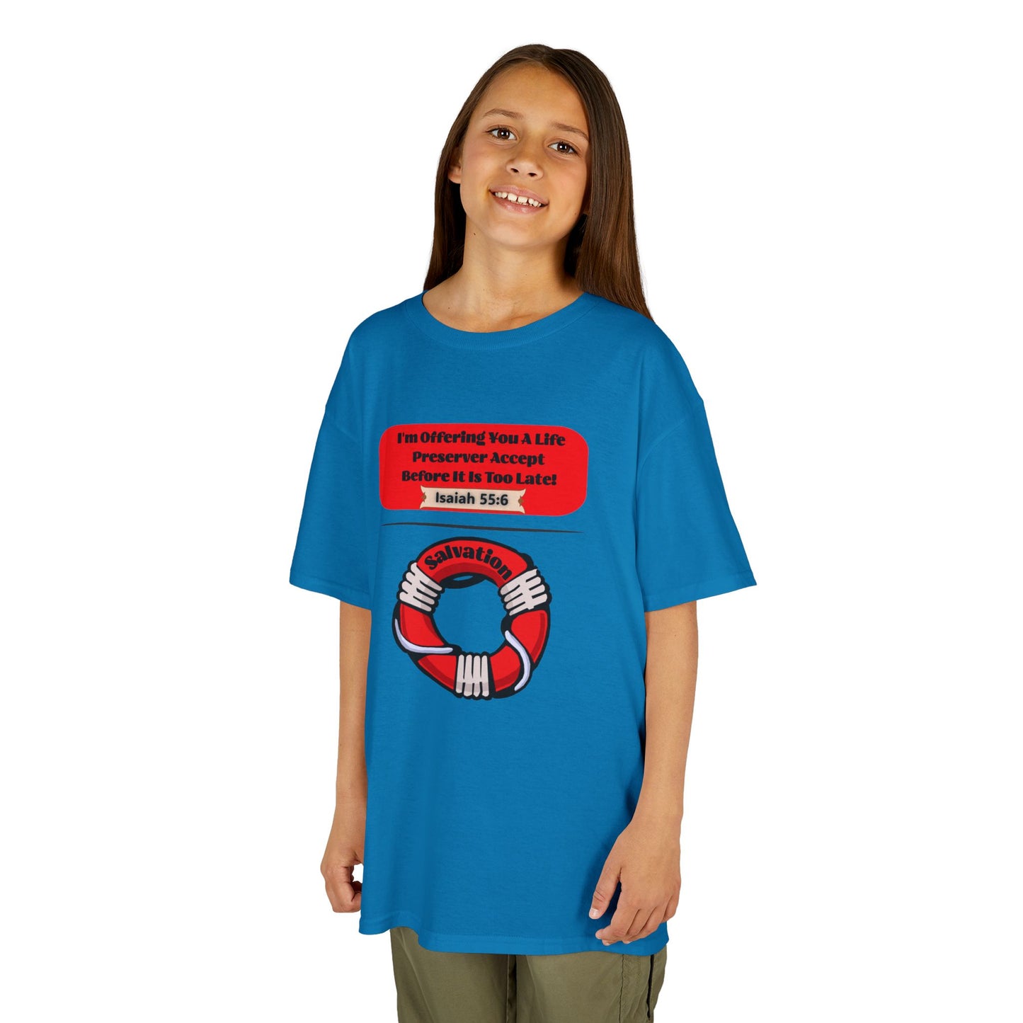 Jesus is Offering a Life Presever, Jesus T-Shirt, Faith, Inspiration, Jesus, Faith-Based
