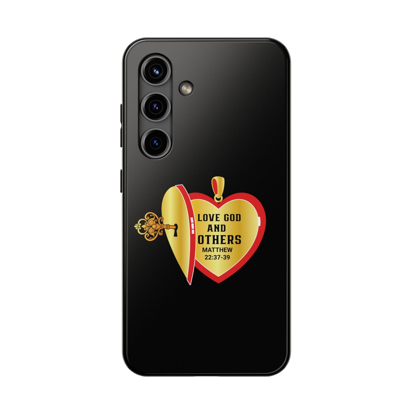 Love God & Others, Phone Case, Christian, Faith-Based