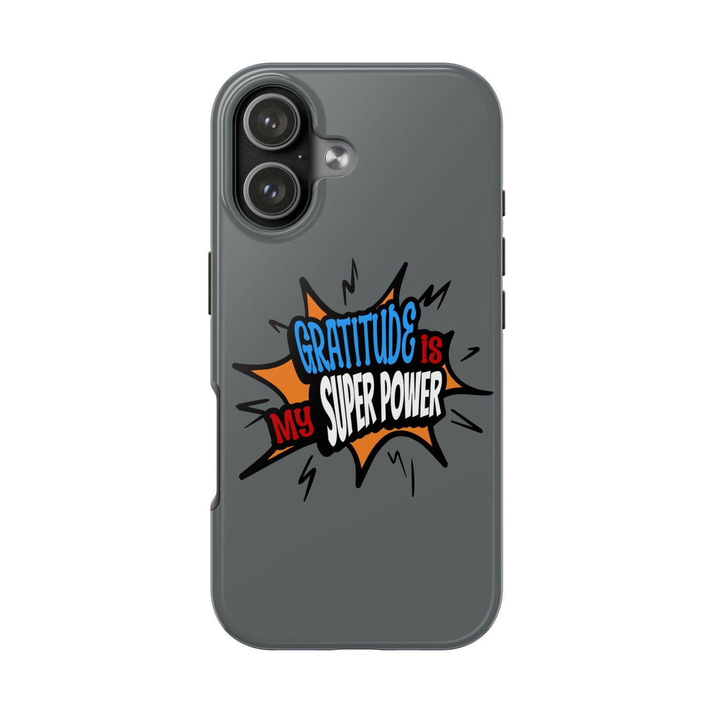 Gratitude is My Superpower, Phone Case, Christian, Faith-Based