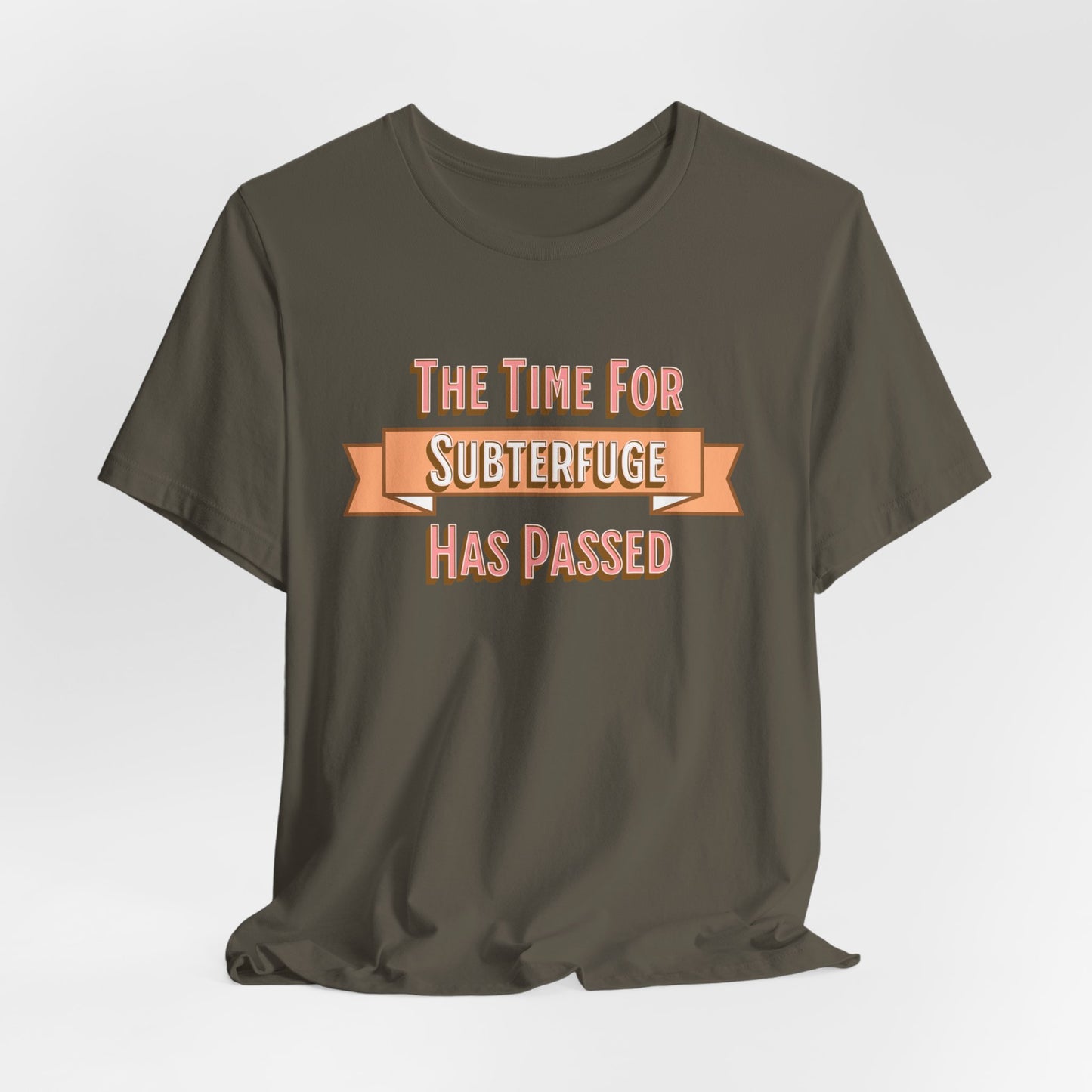 The Time For Subterfuge Has Passed, Christian, Faith-Based, Repentance