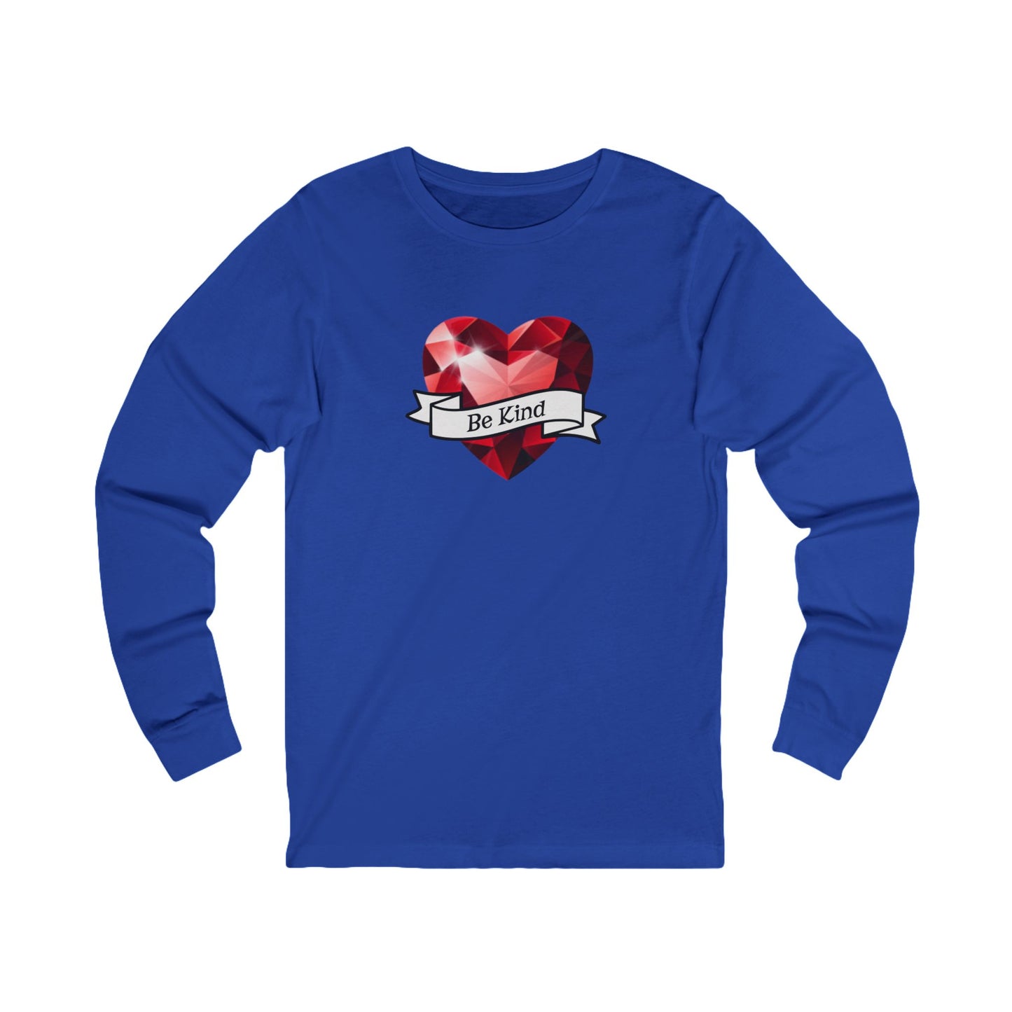 Be Kind, Long Sleeve Tee — Faith-Based Christian Message Shirt