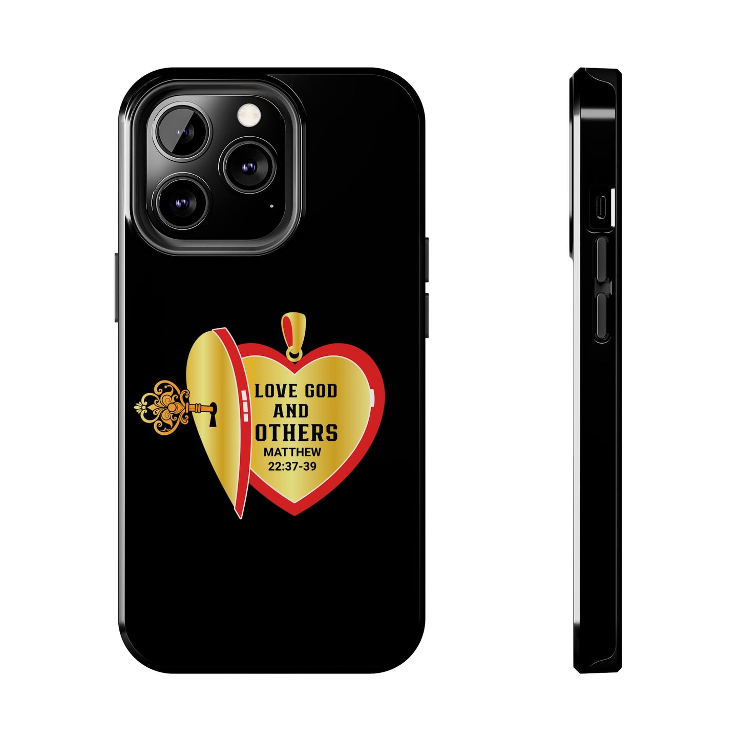 Love God & Others, Phone Case, Christian, Faith-Based
