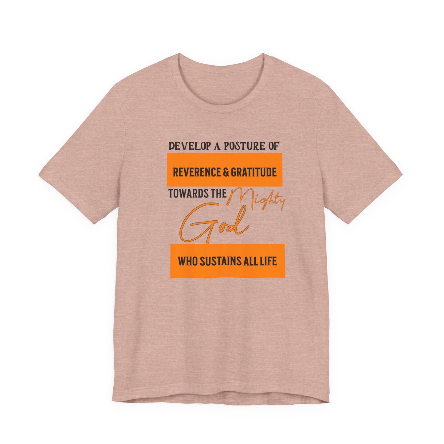 Develop a Posture for the Mighty God, Christian, Faith-Based, Repentance