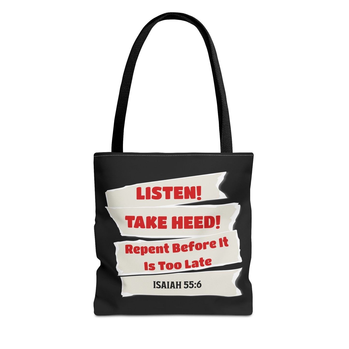 Listen-Take Heed-Repent, Inspirational Christian Gift, Bible Faith