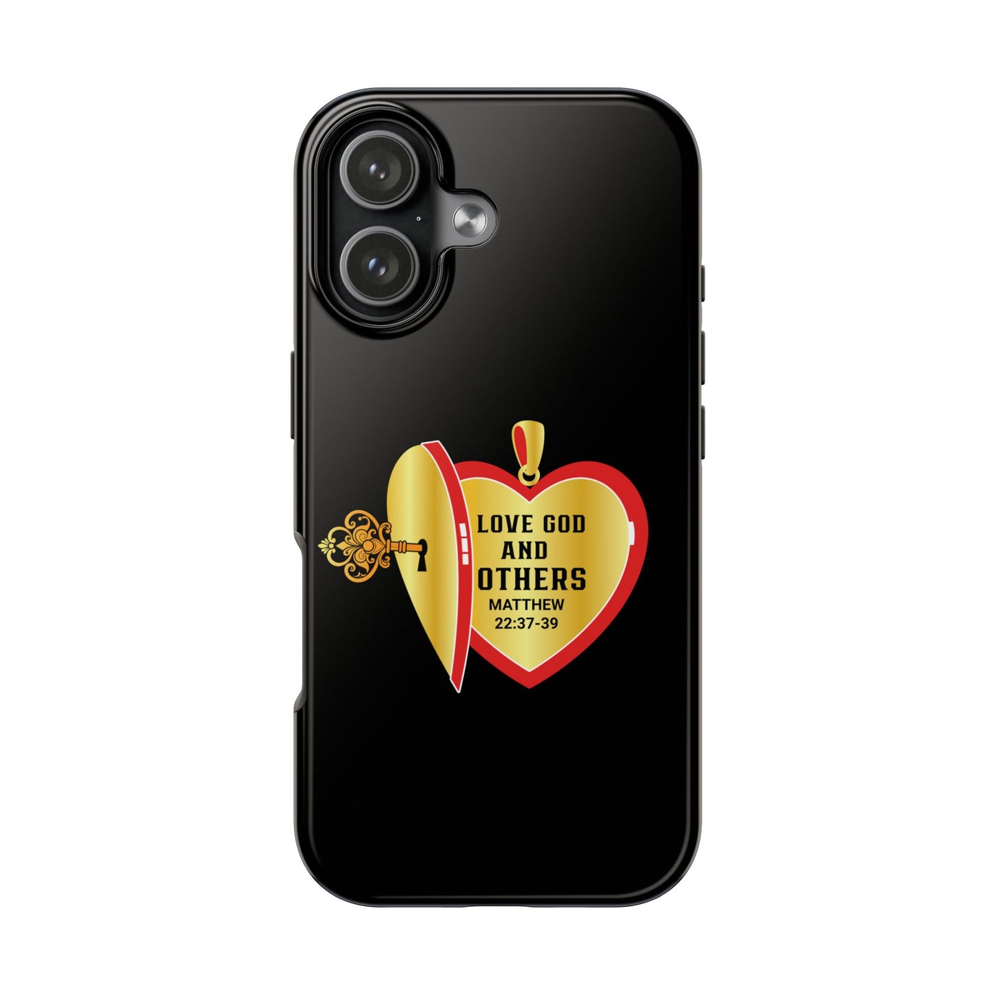 Love God & Others, Phone Case, Christian, Faith-Based