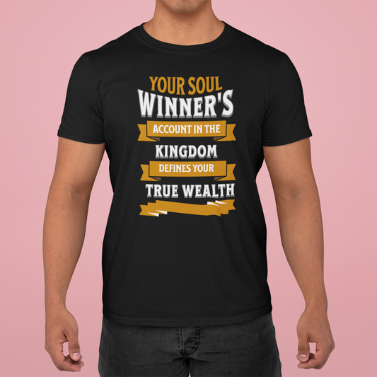 Soul Winner's Account True Wealth, Christian, Faith-Based, Repentance